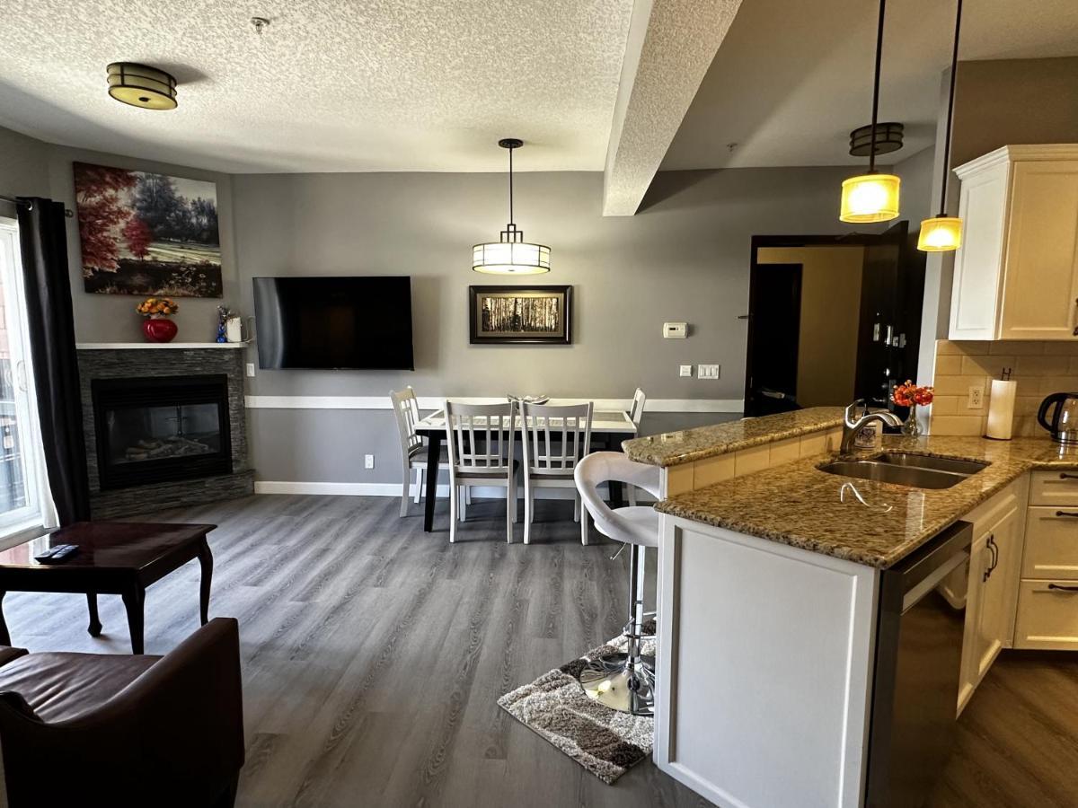 Luxury Two Queen Beds Condo - Grande Rockies Resort Indoor Parking Pool Hot Tub Gym Canmore Exteriör bild